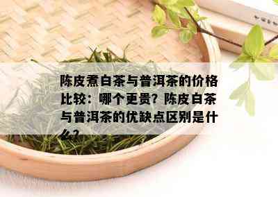 陈皮煮白茶与普洱茶的价格比较：哪个更贵？陈皮白茶与普洱茶的优缺点区别是什么？