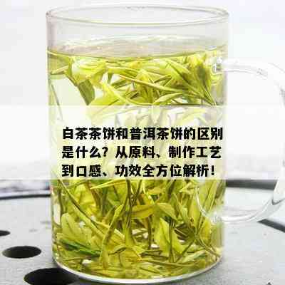 白茶茶饼和普洱茶饼的区别是什么？从原料、制作工艺到口感、功效全方位解析！