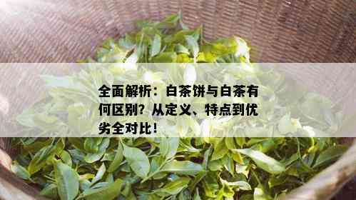 全面解析：白茶饼与白茶有何区别？从定义、特点到优劣全对比！