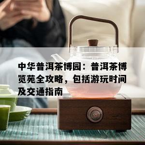 中华普洱茶博园：普洱茶博览苑全攻略，包括游玩时间及交通指南