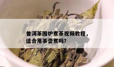 普洱茶围炉煮茶视频教程，适合用茶壶煮吗？