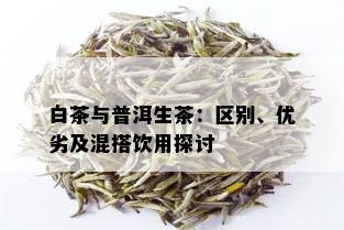 白茶与普洱生茶：区别、优劣及混搭饮用探讨