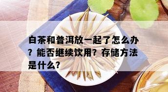 白茶和普洱放一起了怎么办？能否继续饮用？存储方法是什么？