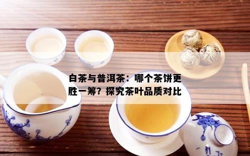 白茶与普洱茶：哪个茶饼更胜一筹？探究茶叶品质对比
