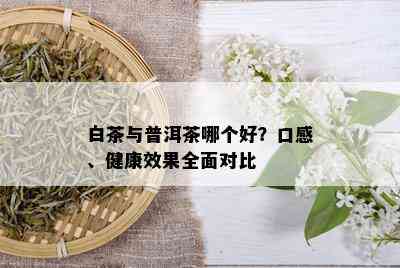 白茶与普洱茶哪个好？口感、健康效果全面对比