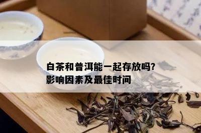 白茶和普洱能一起存放吗？影响因素及更佳时间