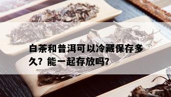 白茶和普洱可以冷藏保存多久？能一起存放吗？