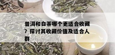 普洱和白茶哪个更适合收藏？探讨其收藏价值及适合人群