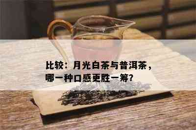 比较：月光白茶与普洱茶，哪一种口感更胜一筹？