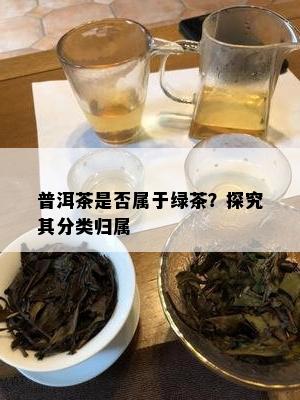 普洱茶是否属于绿茶？探究其分类归属