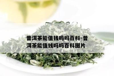 普洱茶能值钱吗吗百科-普洱茶能值钱吗吗百科图片