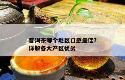 普洱茶哪个地区口感更佳？详解各大产区优劣