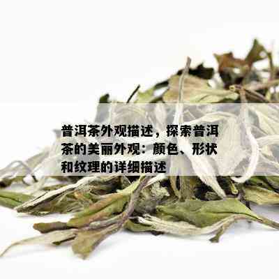 普洱茶外观描述，探索普洱茶的美丽外观：颜色、形状和纹理的详细描述