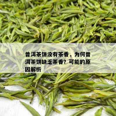 普洱茶饼没有茶香，为何普洱茶饼缺乏茶香？可能的原因解析