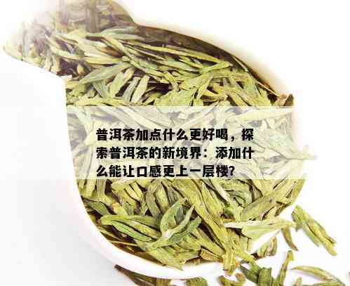 普洱茶加点什么更好喝，探索普洱茶的新境界：添加什么能让口感更上一层楼？