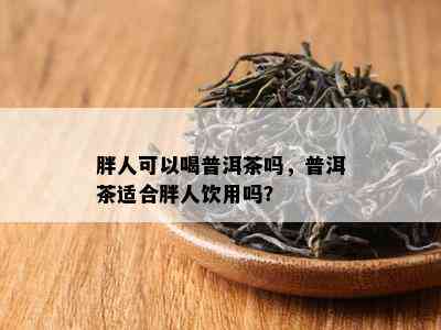 胖人可以喝普洱茶吗，普洱茶适合胖人饮用吗？