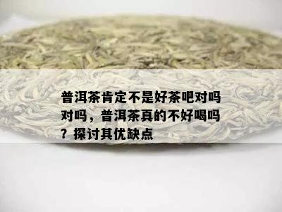 普洱茶肯定不是好茶吧对吗对吗，普洱茶真的不好喝吗？探讨其优缺点