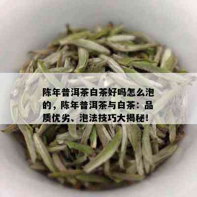 陈年普洱茶白茶好吗怎么泡的，陈年普洱茶与白茶：品质优劣、泡法技巧大揭秘！