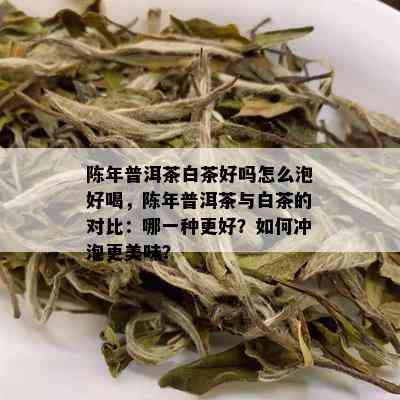 陈年普洱茶白茶好吗怎么泡好喝，陈年普洱茶与白茶的对比：哪一种更好？如何冲泡更美味？