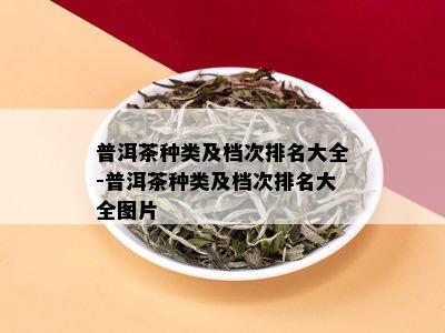 普洱茶种类及档次排名大全-普洱茶种类及档次排名大全图片