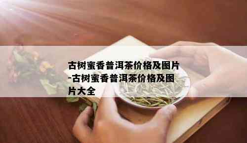 古树蜜香普洱茶价格及图片-古树蜜香普洱茶价格及图片大全