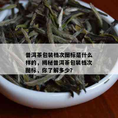 普洱茶包装档次图标是什么样的，揭秘普洱茶包装档次图标，你了解多少？