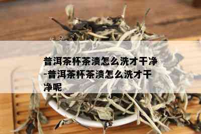 普洱茶杯茶渍怎么洗才干净-普洱茶杯茶渍怎么洗才干净呢