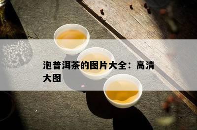 泡普洱茶的图片大全：高清大图