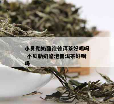 小贝勒奶酪泡普洱茶好喝吗-小贝勒奶酪泡普洱茶好喝吗