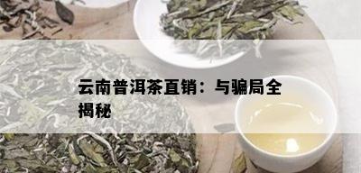 云南普洱茶直销：与骗局全揭秘