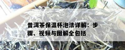 普洱茶保温杯泡法详解：步骤、视频与图解全包括