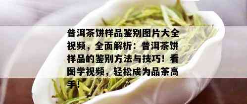 普洱茶饼样品鉴别图片大全视频，全面解析：普洱茶饼样品的鉴别方法与技巧！看图学视频，轻松成为品茶高手！