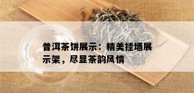 普洱茶饼展示：精美挂墙展示架，尽显茶韵风情