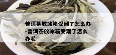 普洱茶放冰箱受潮了怎么办-普洱茶放冰箱受潮了怎么办呢