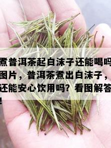 煮普洱茶起白沫子还能喝吗图片，普洱茶煮出白沫子，还能安心饮用吗？看图解答！