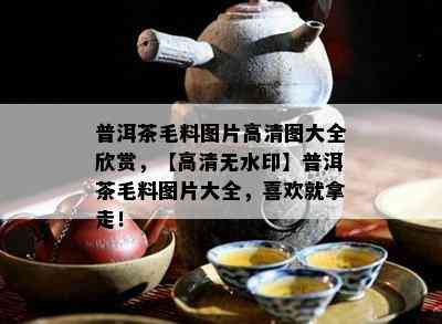 普洱茶毛料图片高清图大全欣赏，【高清无水印】普洱茶毛料图片大全，喜欢就拿走！