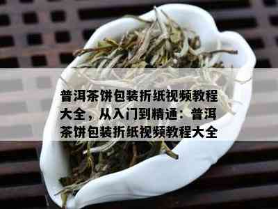 普洱茶饼包装折纸视频教程大全，从入门到精通：普洱茶饼包装折纸视频教程大全