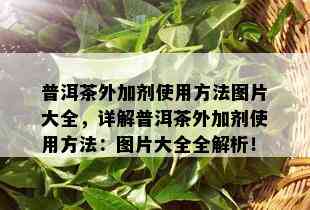 普洱茶外加剂使用方法图片大全，详解普洱茶外加剂使用方法：图片大全全解析！