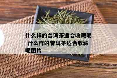 什么样的普洱茶适合收藏呢-什么样的普洱茶适合收藏呢图片