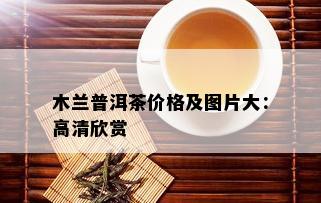 木兰普洱茶价格及图片大：高清欣赏