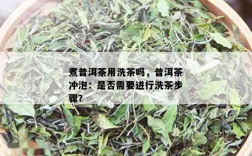 煮普洱茶用洗茶吗，普洱茶冲泡：是否需要进行洗茶步骤？