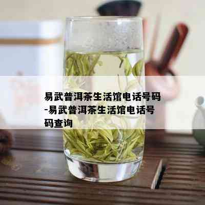 易武普洱茶生活馆电话号码-易武普洱茶生活馆电话号码查询