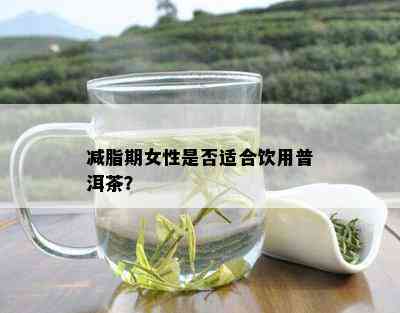 减脂期女性是否适合饮用普洱茶？