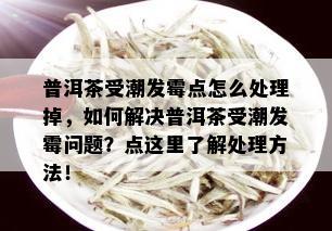 普洱茶受潮发霉点怎么处理掉，如何解决普洱茶受潮发霉问题？点这里了解处理方法！