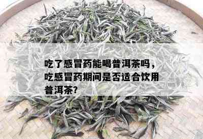 吃了感冒药能喝普洱茶吗，吃感冒药期间是否适合饮用普洱茶？