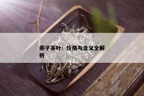 燕子茶叶：价格与含义全解析