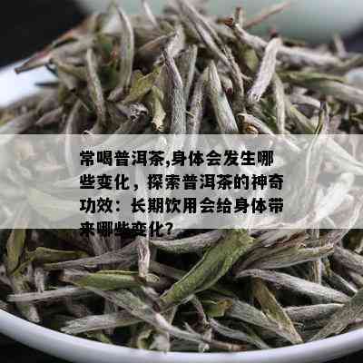 常喝普洱茶,身体会发生哪些变化，探索普洱茶的神奇功效：长期饮用会给身体带来哪些变化？