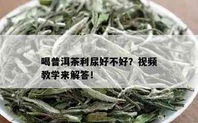 喝普洱茶利尿好不好？视频教学来解答！