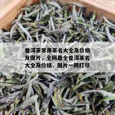 普洱茶常用茶名大全及价格及图片，全网最全普洱茶名大全及价格、图片一网打尽！