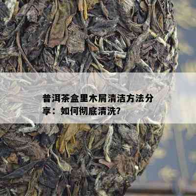 普洱茶盒里木屑清洁方法分享：如何彻底清洗？